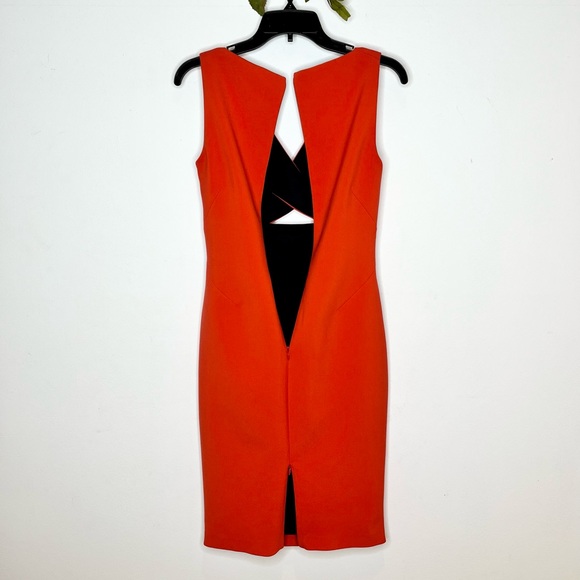 Robert Rodriguez Tech Suiting Cutout Dress - Picture 10 of 14